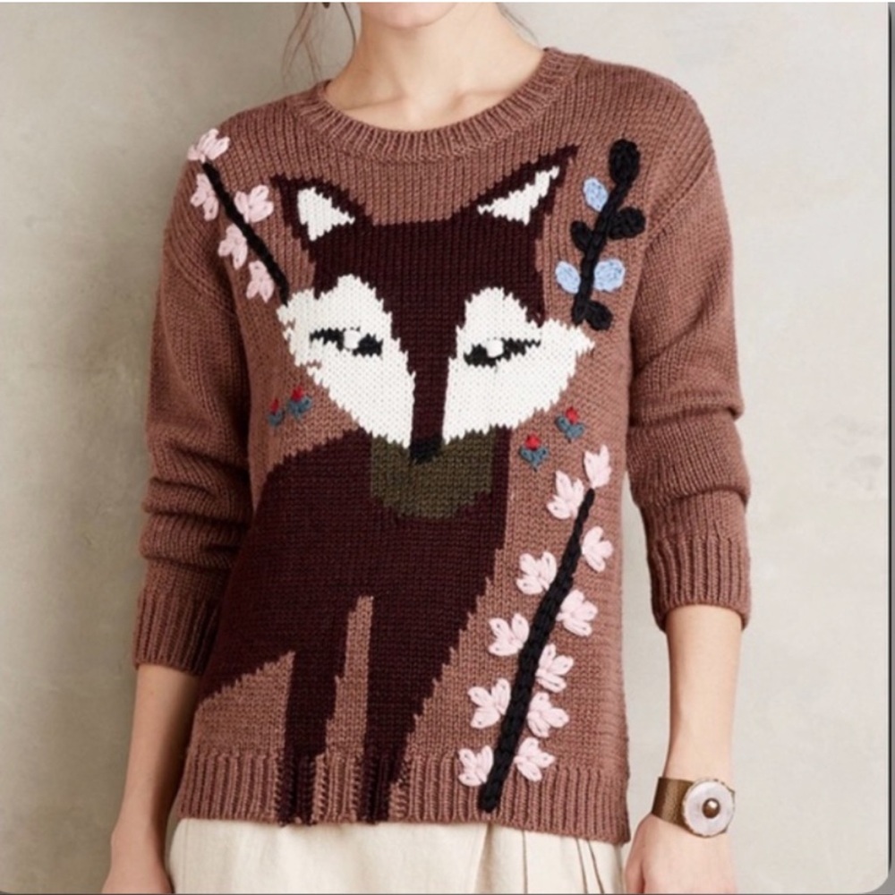 Anthropologie sweater- brand is Paul & Joe Sister